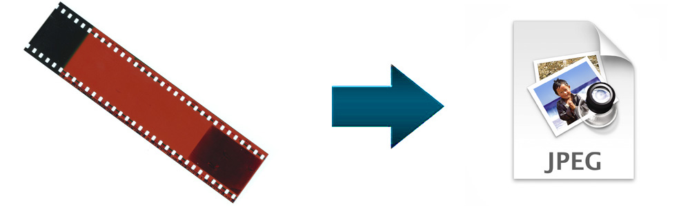 Film Negative To JPEG